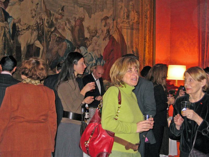 Chanukah Party au consulat de France le Rav Mickael Cohen