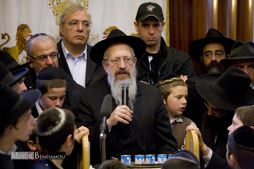 Mendy à l'école Sinaï (octobre 2008)