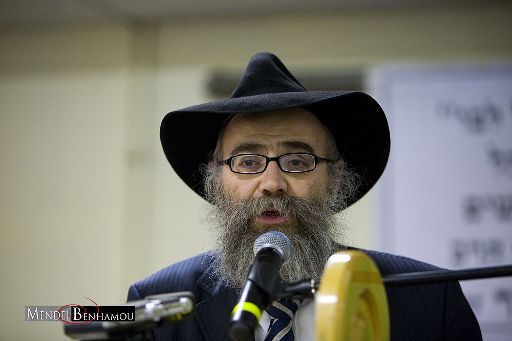 Rav Pewzner Chlochim 7 'Hechvan 5769 à l'école Sinaï