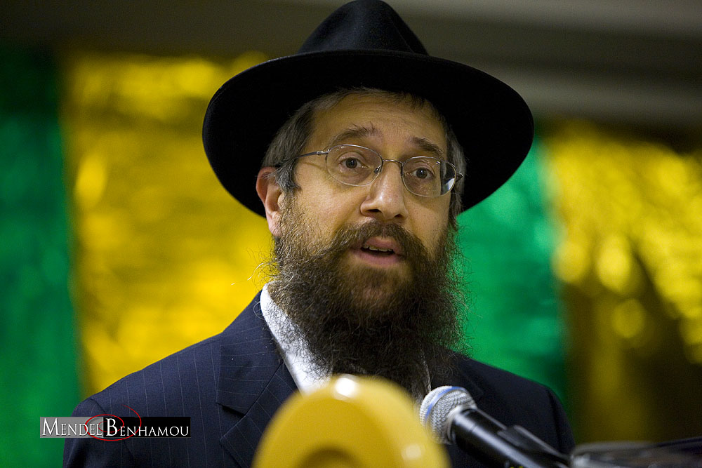 Rav Pewzner Chlochim 7 'Hechvan 5769 à l'école Sinaï