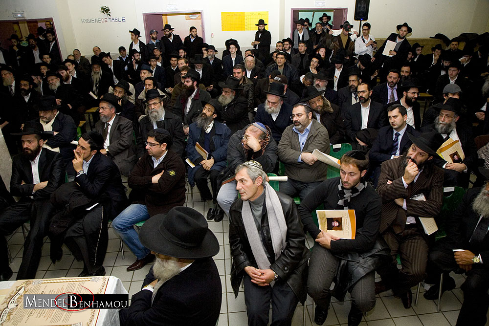 Rav Pewzner Chlochim 7 'Hechvan 5769 à l'école Sinaï