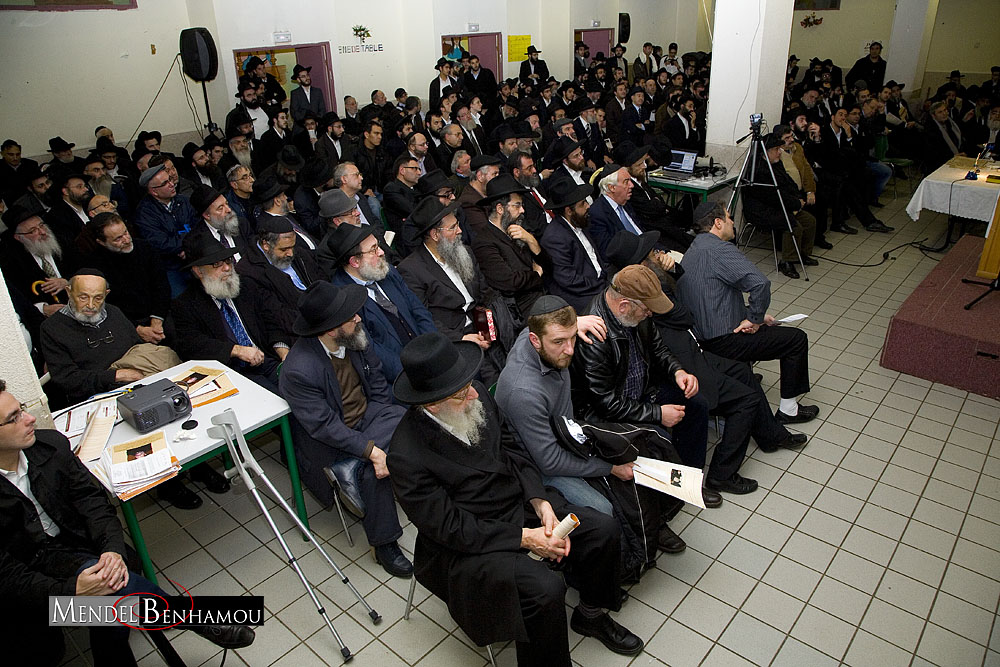 Rav Pewzner Chlochim 7 'Hechvan 5769 à l'école Sinaï