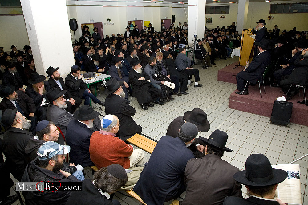 Rav Pewzner Chlochim 7 'Hechvan 5769 à l'école Sinaï