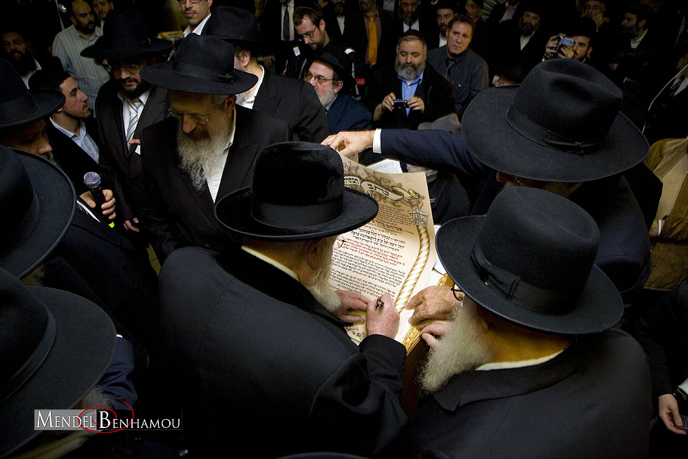 Rav Pewzner Chlochim 7 'Hechvan 5769 à l'école Sinaï