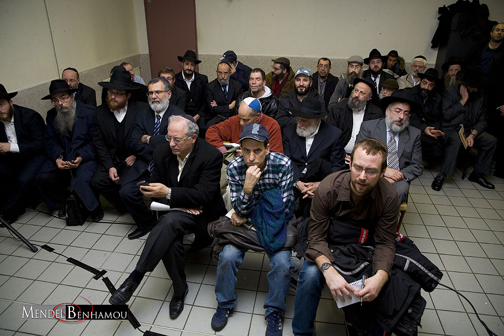 Rav Pewzner Chlochim 7 'Hechvan 5769 à l'école Sinaï