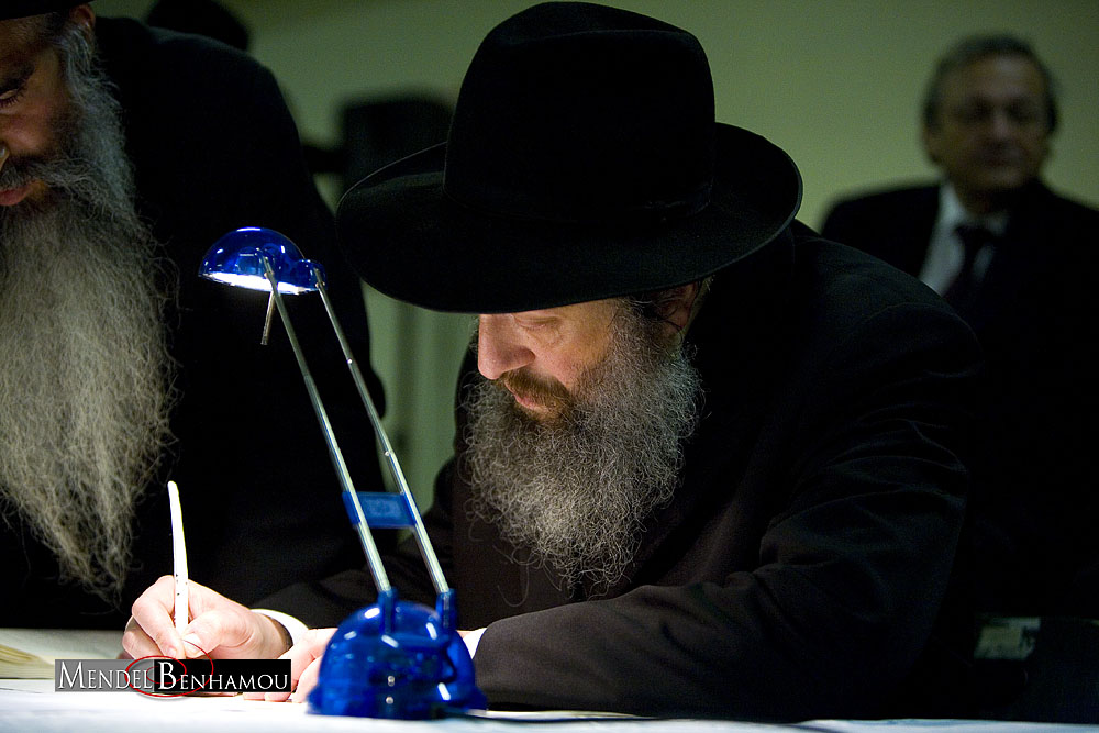 Rav Pewzner Chlochim 7 'Hechvan 5769 à l'école Sinaï