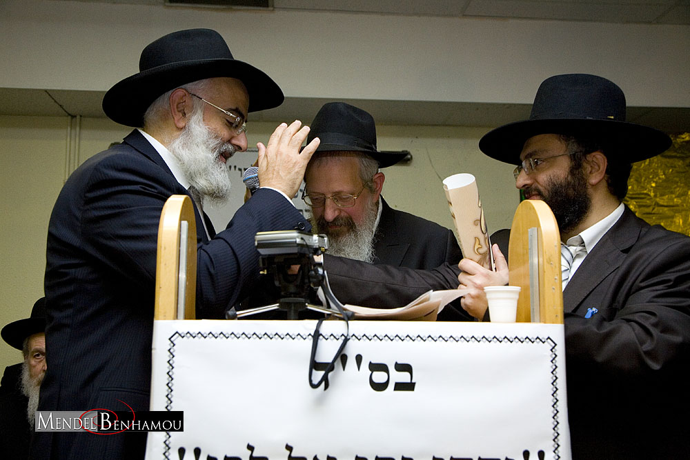 Rav Pewzner Chlochim 7 'Hechvan 5769 à l'école Sinaï