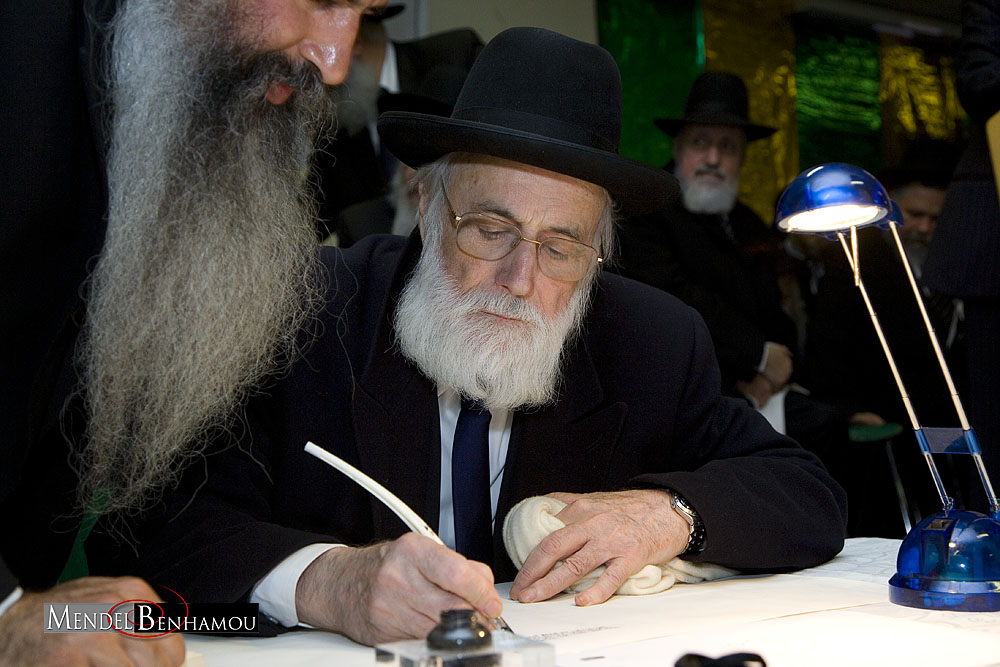 Rav Pewzner Chlochim 7 'Hechvan 5769 à l'école Sinaï