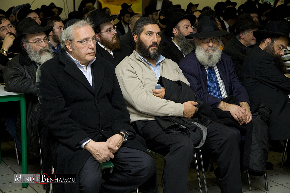 Rav Pewzner Chlochim 7 'Hechvan 5769 à l'école Sinaï