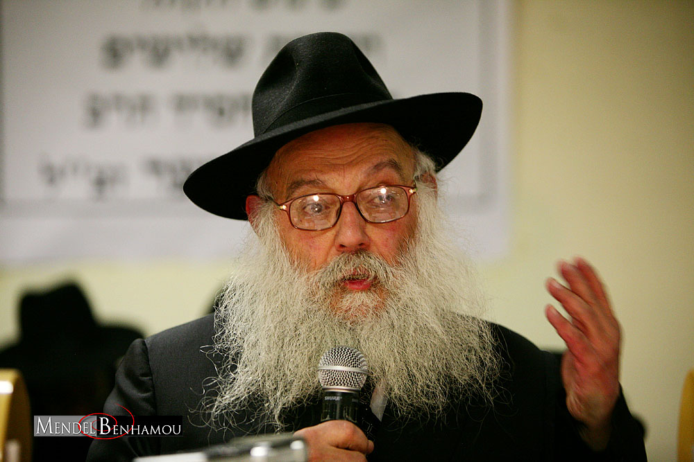 Rav Pewzner Chlochim 7 'Hechvan 5769 à l'école Sinaï