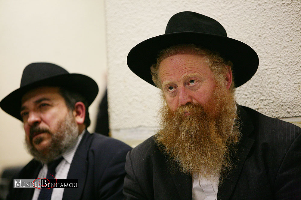 Rav Pewzner Chlochim 7 'Hechvan 5769 à l'école Sinaï
