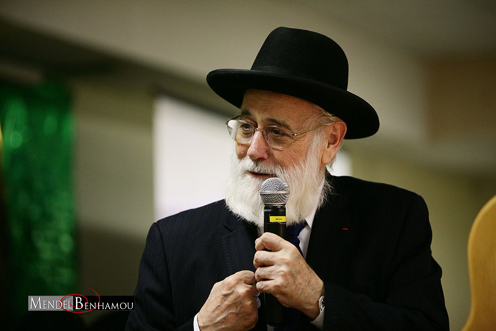 Rav Pewzner Chlochim 7 'Hechvan 5769 à l'école Sinaï