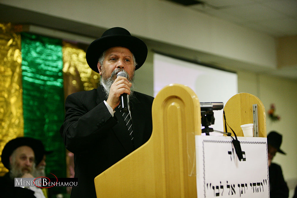 Rav Pewzner Chlochim 7 'Hechvan 5769 à l'école Sinaï