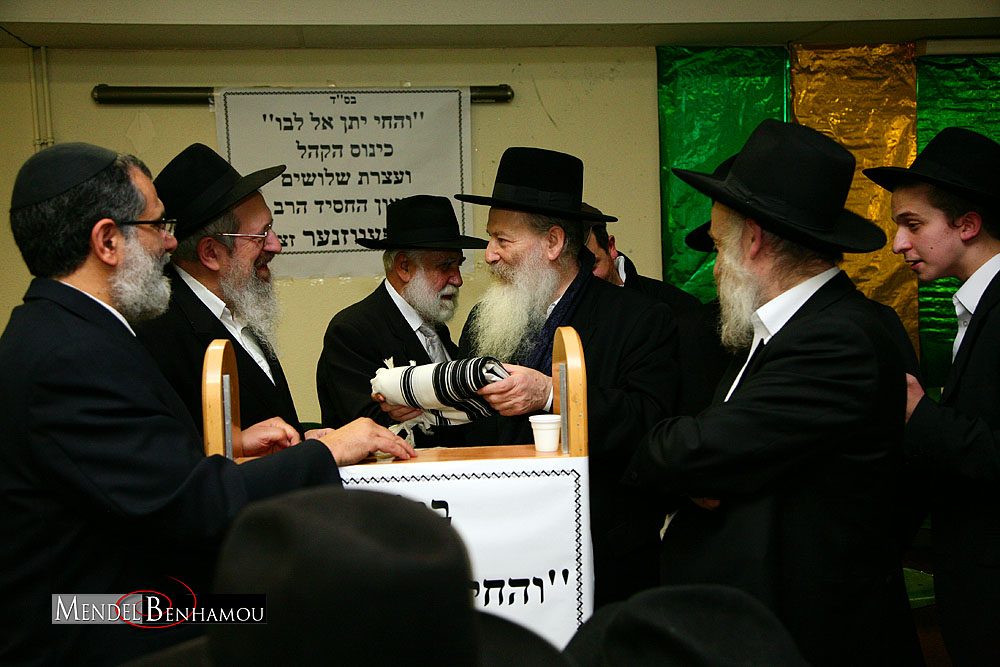 Rav Pewzner Chlochim 7 'Hechvan 5769 à l'école Sinaï