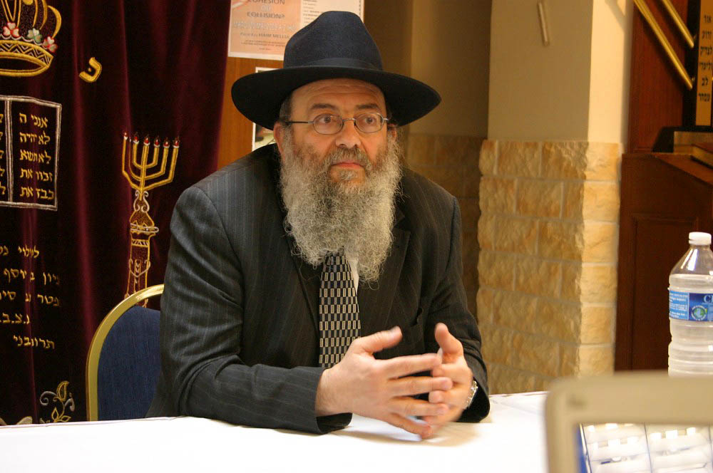 Conference Rav Haim Mellul Famille 5768 à Montrouge