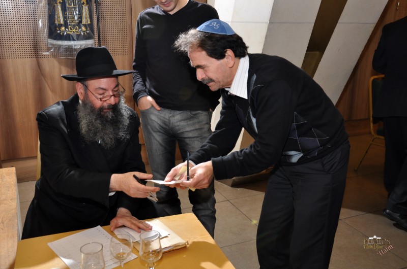 Inauguration Sefer Torah Bagnolet 'Hechvan 5769 à Paris 19e