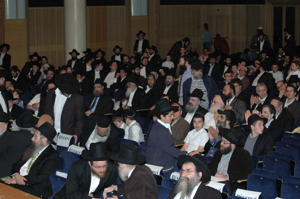 Conclusion du 25ème cycle d'étude du Rambam et commencement du 26ème au Palais de la Mutualité (12 juillet 2007) - 2