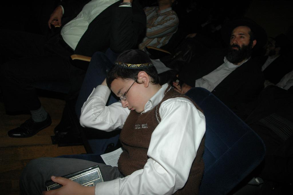 Conclusion du 25ème cycle d'étude du Rambam et commencement du 26ème au Palais de la Mutualité (12 juillet 2007) - 2