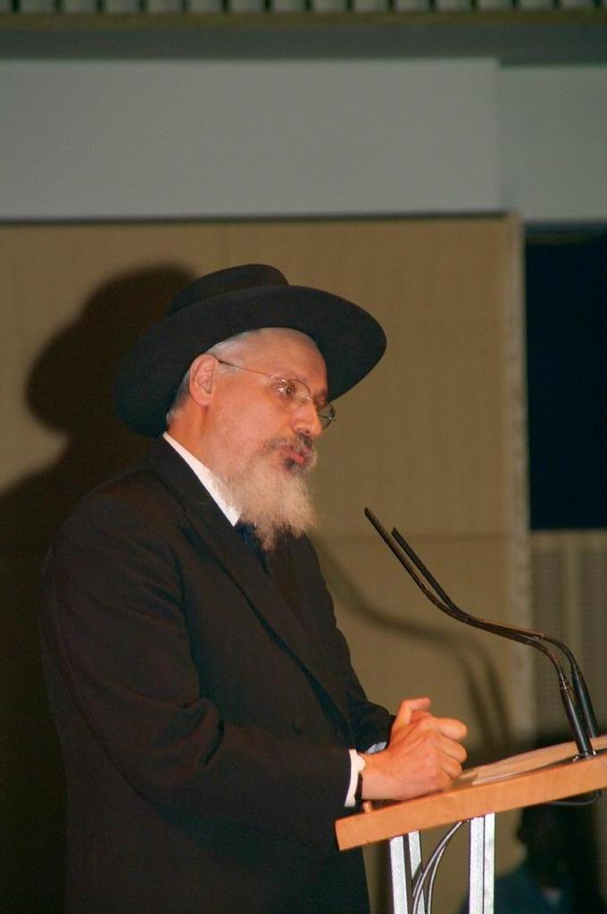 Conclusion du 25ème cycle d'étude du Rambam et commencement du 26ème au Palais de la Mutualité (12 juillet 2007)