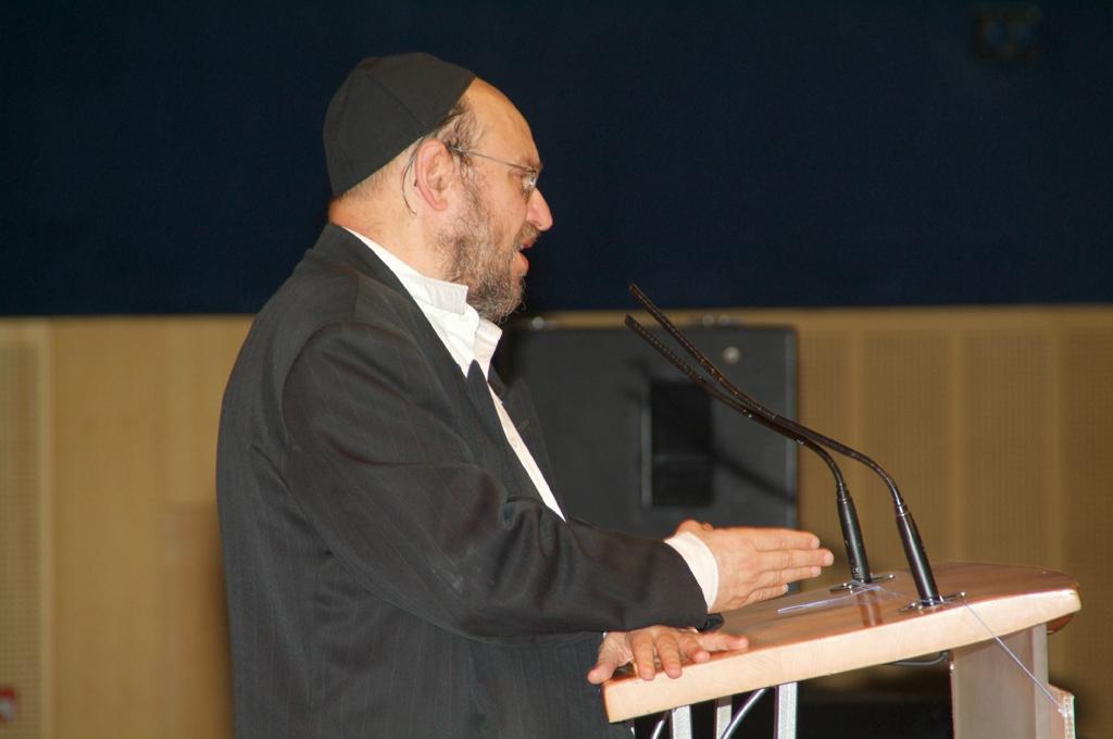 Conclusion du 25ème cycle d'étude du Rambam et commencement du 26ème au Palais de la Mutualité (12 juillet 2007)