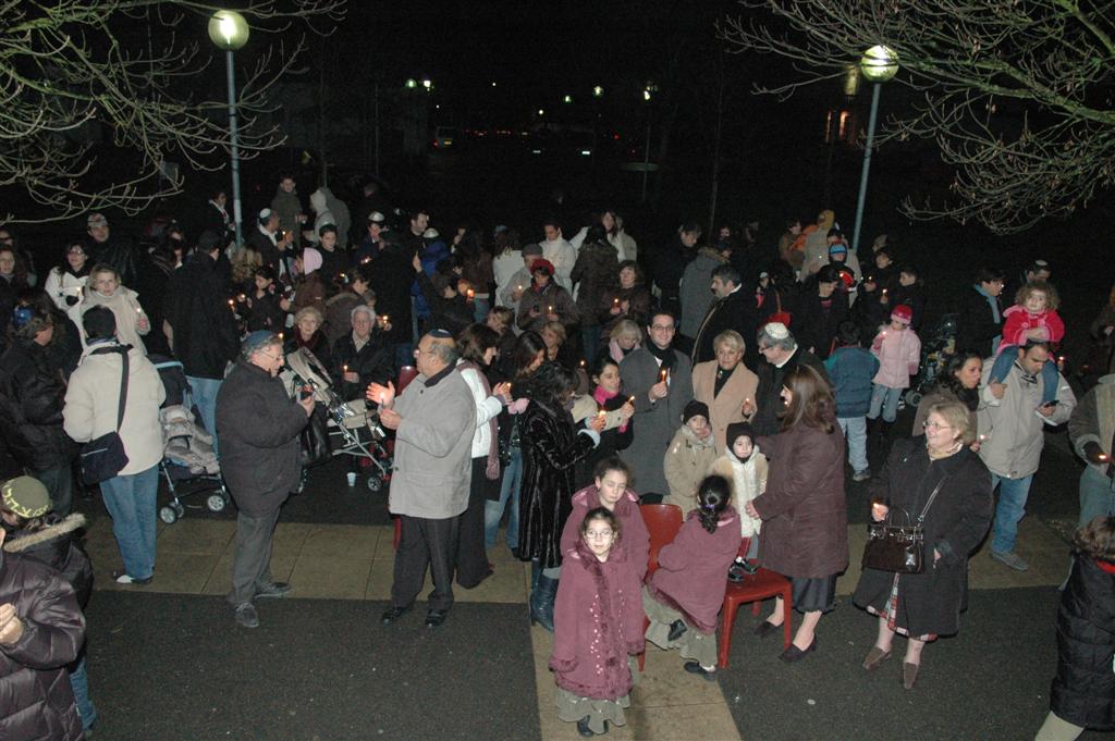 Allumage public à Pontault Combault (16 décembre 2006)
