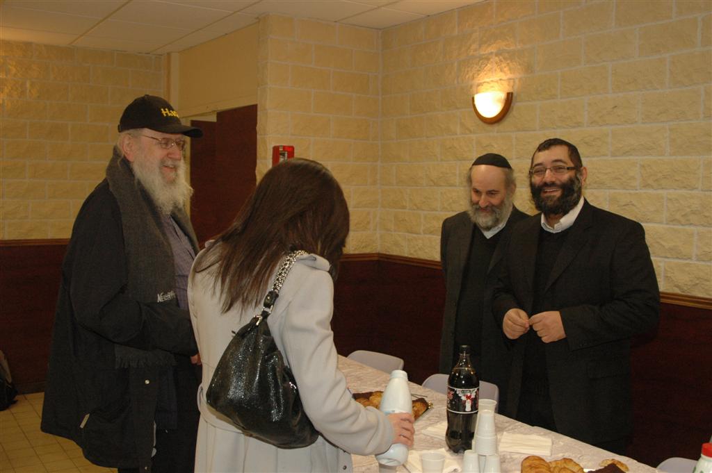Affichage du permis de Construire à l'école Beth Rivka de Yerres en présence de Mr et Mme Gorsd
