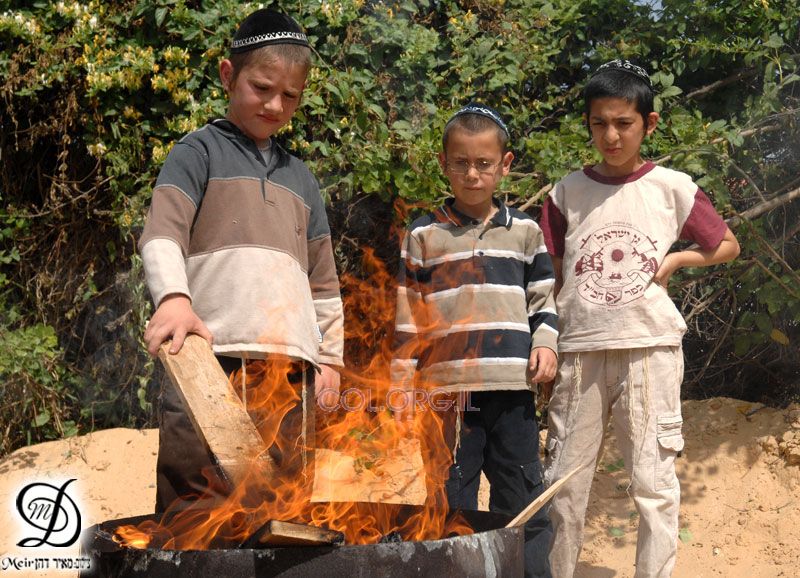 Erev Chabbat Pessa'h 5768 Kfar Habad