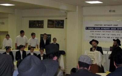 Grande finale du Concours National "Mivtsa Hitkacherout" sur l'étude du "Hayom Yom"
