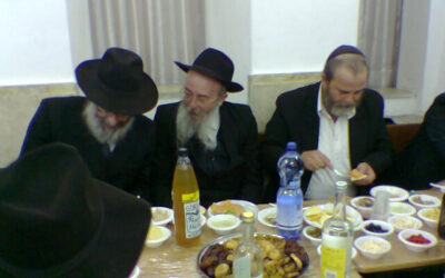 Farbrenguen du 19 Kislev 5765 à la Yéchiva "Or Gabriel" de Jérusalem
