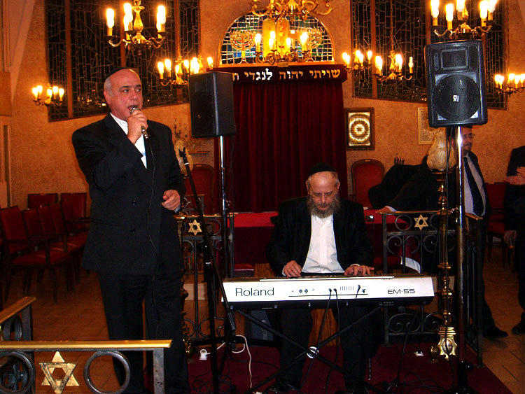 Erev 'Habad à Melun (8 janvier 2005)