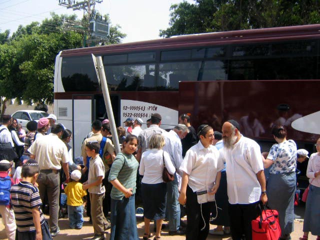 Nouvelle grande manifestation dans le Goush Katif