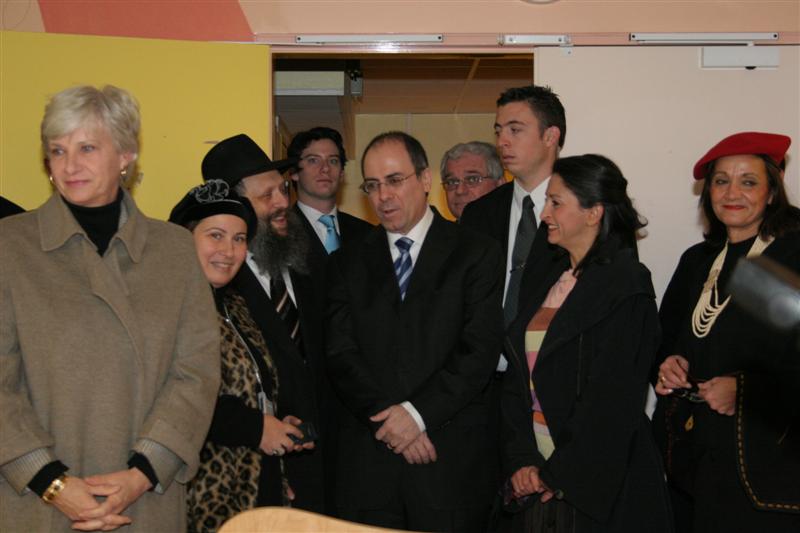 L’Ecole Sinai Kitov a reçu la visite de Monsieur Silvan Chalom Ministre Israélien des Affaires Etrangères