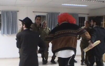 Pourim dans une base militaire de Beer Cheva - Israel