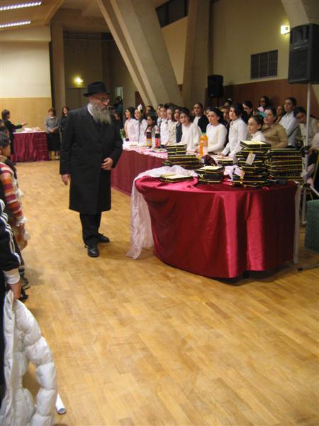 Soirée des Bat Mitsvot à l’occasion de Kaf Hé Adar rue petit, Motsaé Chabbat Vayakel
