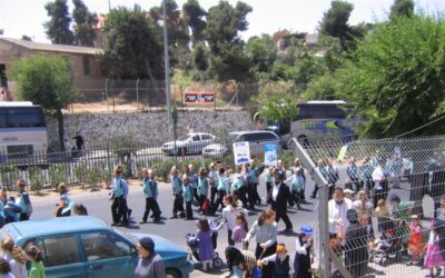 Lag Baomer à Jérusalem (29 mai 2005)