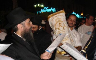 Hakafot Chniot à Netanya (25 octobre 2005)
