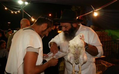 Kaparot à Jérusalem mardi soir 8 Tichri