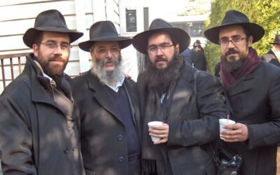 Photos du voyage chez le Rabbi d'un groupe du Beth &lsquo;Habad de Simon Bolivar Paris 19