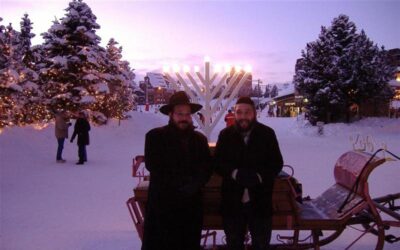 Habad-Lubavitch des Alpes a organisé 13 allumages publics