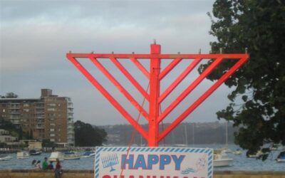 Plus de 9000 personnes participent à la grande fête de &lsquo;Hanouka à Sydney