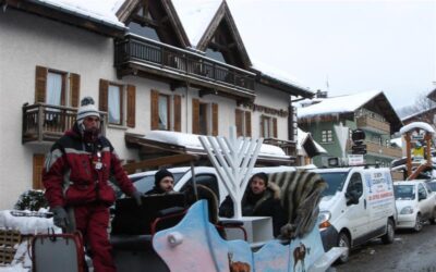 Reportage photo à Megève (24 décembre 2005)