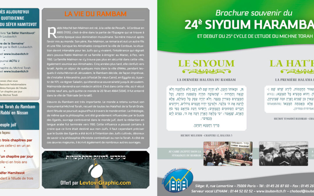 Plaq Rambam à Paris (2006)