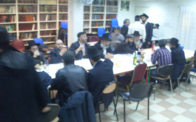 Farbrenguen de Youd Chevat au Beth &lsquo;Habad de Sarcelles