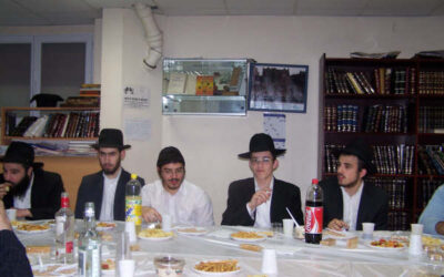 Farbrenguen du 13 Iyar à la Yéchiva de Montrouge avec Israel Goldberg