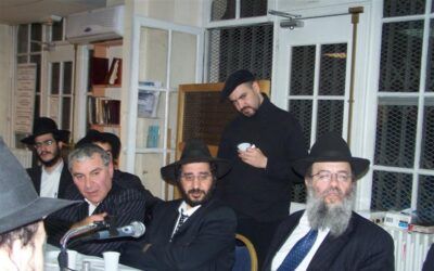 Farbrenguen du Rav Haim Mellul à la Yéchiva de Montrouge