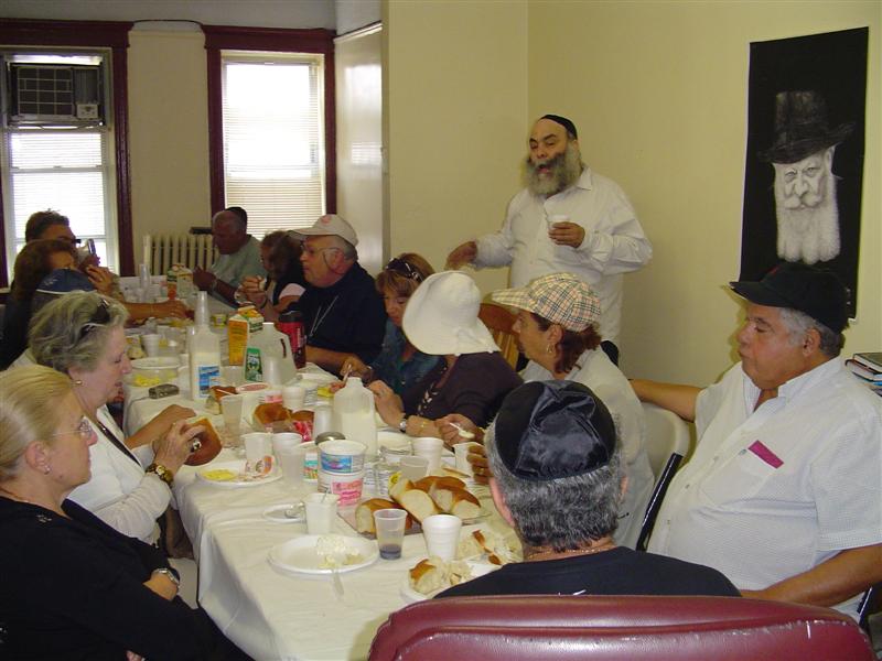 Chabbat inattendu au 770 (juin 2006)