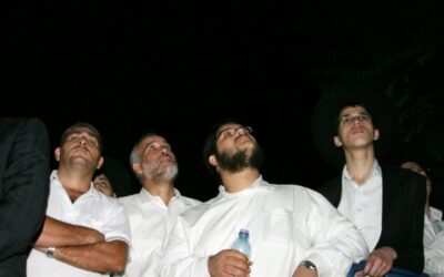 60000 personnes au Simhat Beth Hachoeva de Kfar Habad mercrdi soir 19 Tichri 5767