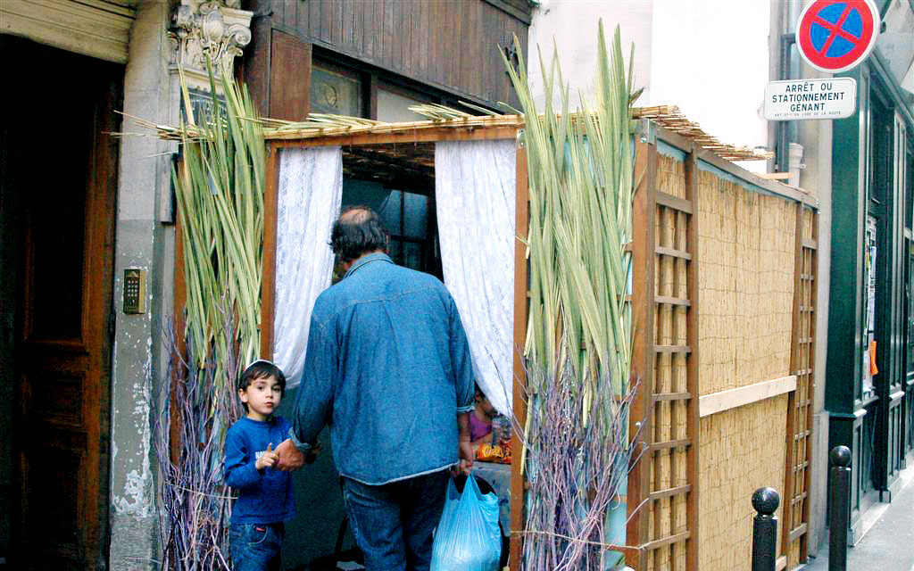 Reportage photographique Mivtsa Loulav à la rue des Rosiers