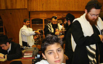 Voyage chez le Rabbi organisé par l'école de garçons du Beth Loubavitch