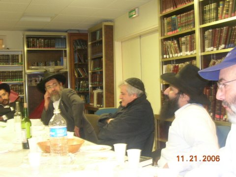 Farbrenguen de Roch 'Hodesh Kislev au Beth 'Habad Chnéor à Aubervilliers